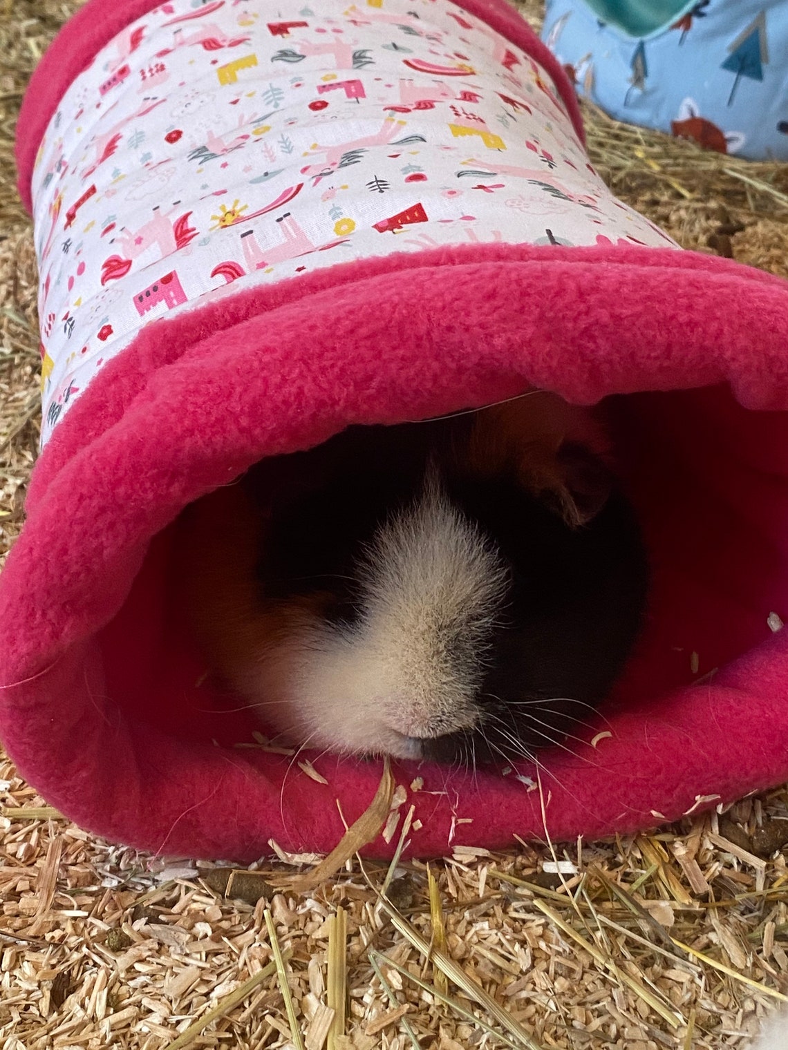 Guinea pig cuddly tube Cuddly tunnel for guinea pigs Etsy