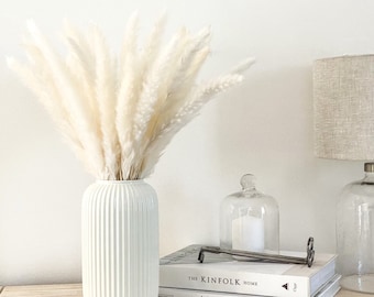 30 Stems - White Pampas Grass | Home Decor | Dried Flowers | Gift | Pampass | Wedding | Fluffy | Minimalist | Gifts for her |