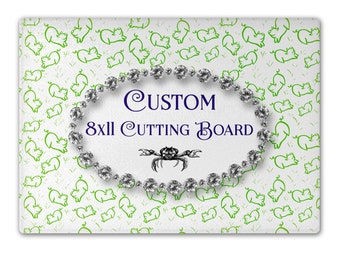 Custom Glass Cutting Board - Available in 3 Sizes