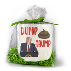 Toilet Paper Gag Gift - Dump Trump