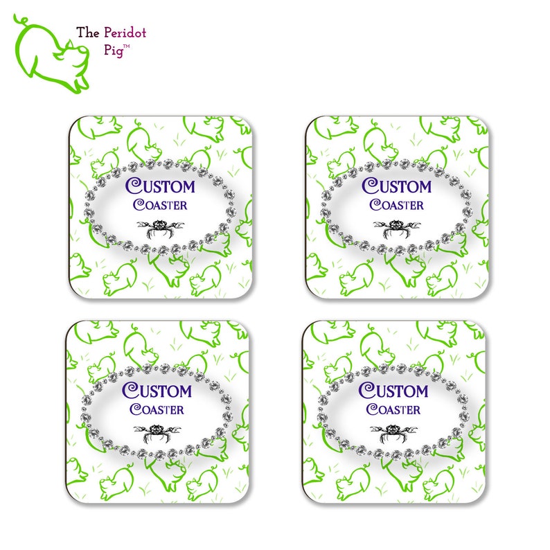 ThePeridotPig Coasters - Thumbnail 3