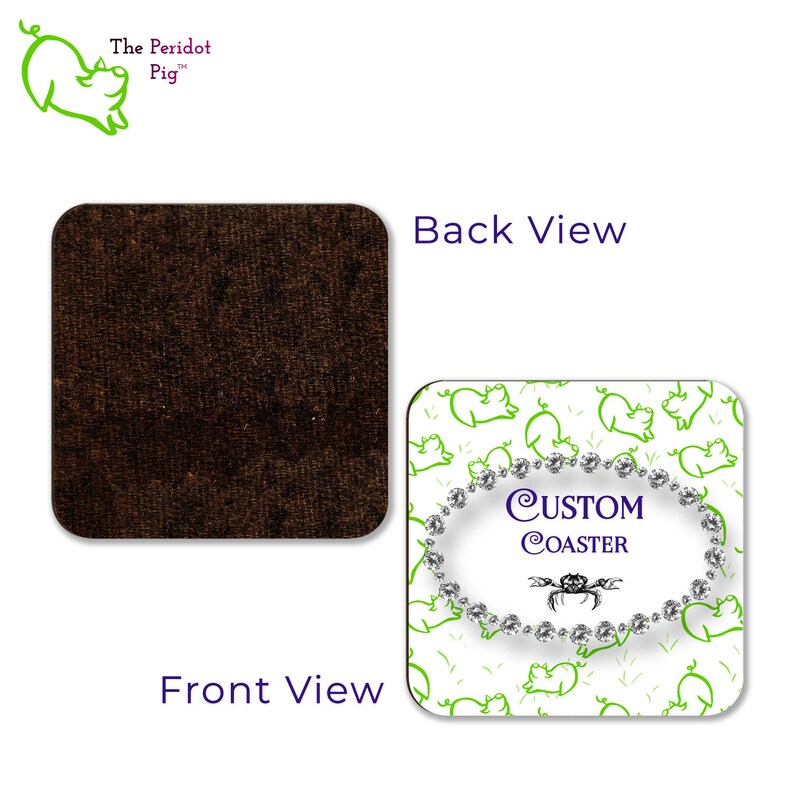 ThePeridotPig Coasters