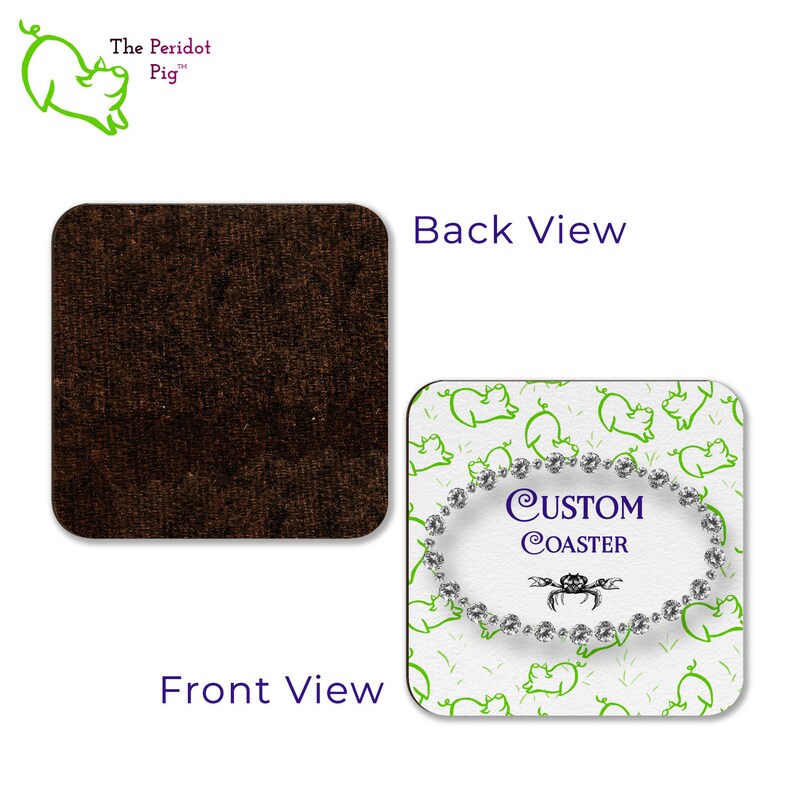 ThePeridotPig Coasters - Thumbnail 4