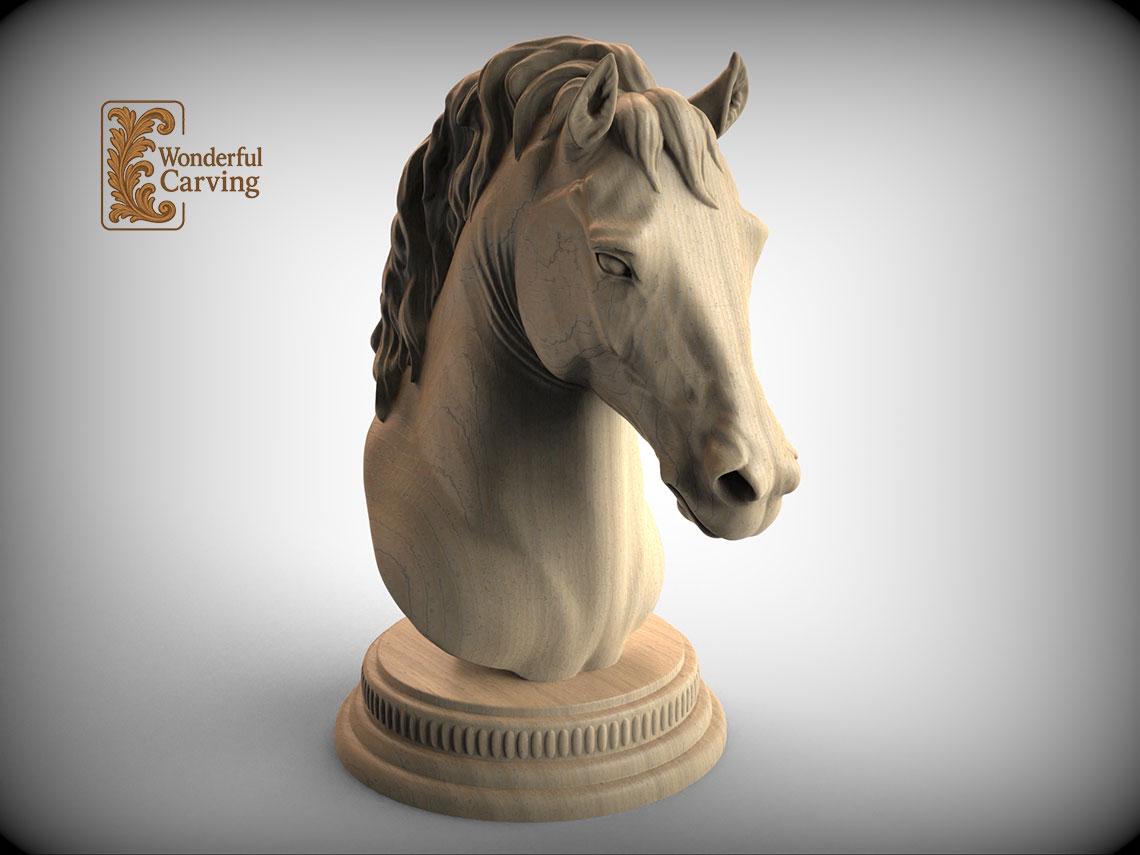 チェスの馬の胸像 - Etsy 日本