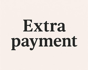 Payment for Order #4070509561 — Additional Fee
