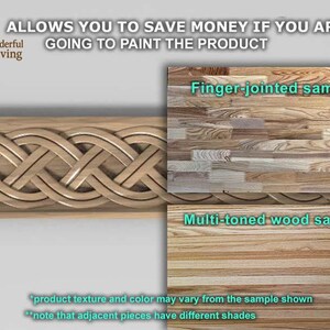Celtic Knot Wood Molding, Handcrafted Decorative Trim (custom Sizes) - Etsy