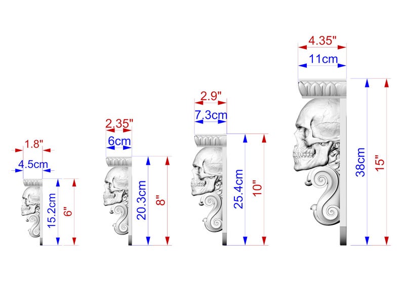 a series of images depicting the same sculpture, with each image showing a different perspective or angle of the sculpture. The images are labeled with measurements in centimeters, providing a clear visual representation of the sculpture's size and dimensions.