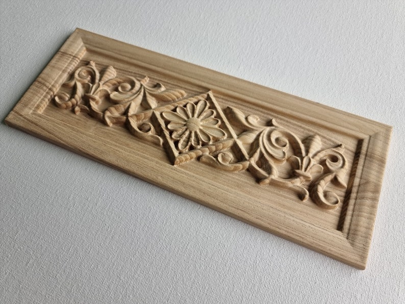 Wood Overlay for Furniture Overlay 3 D Thread Horizontal Etsy