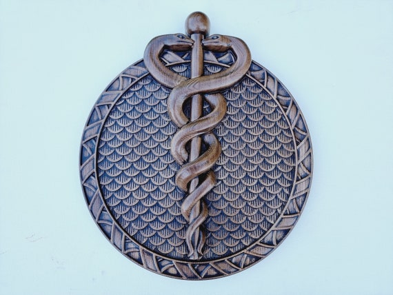 Occult Wooden Panel: Painted Snakes, Baphomet Design - Etsy Australia