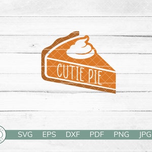 Torta fofa | Design de Onesie da acção de graças do bebê primeira de <br> Entrega Rápida? 1 arquivo de corte SVG | download instantâneo | clipart de vetor imprimível | Arquivos de corte Cricut
