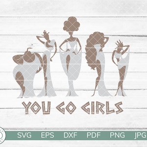 Hercules Musen SVG | Du gehst Mädchen SVG | Hercules Musen Fan Shirt Design | Cricut Silhouette Vinyl Aufbügeln | Sofort Download