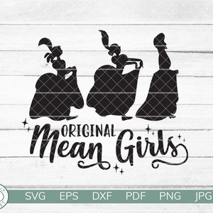 Original Mean Girls SVG | Fichier de coupe SVG | Dame Tremaine | Belle-mère maléfique | méchant | Cricut, t-shirt Silhouette, fer à repasser en vinyle