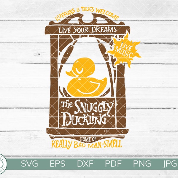 Snuggly Duckling SVG | Tangled SVG | Rapunzel | Flynn Rider Shirt Design | Cricut Silhouette Vinyl Iron On | Instant Download