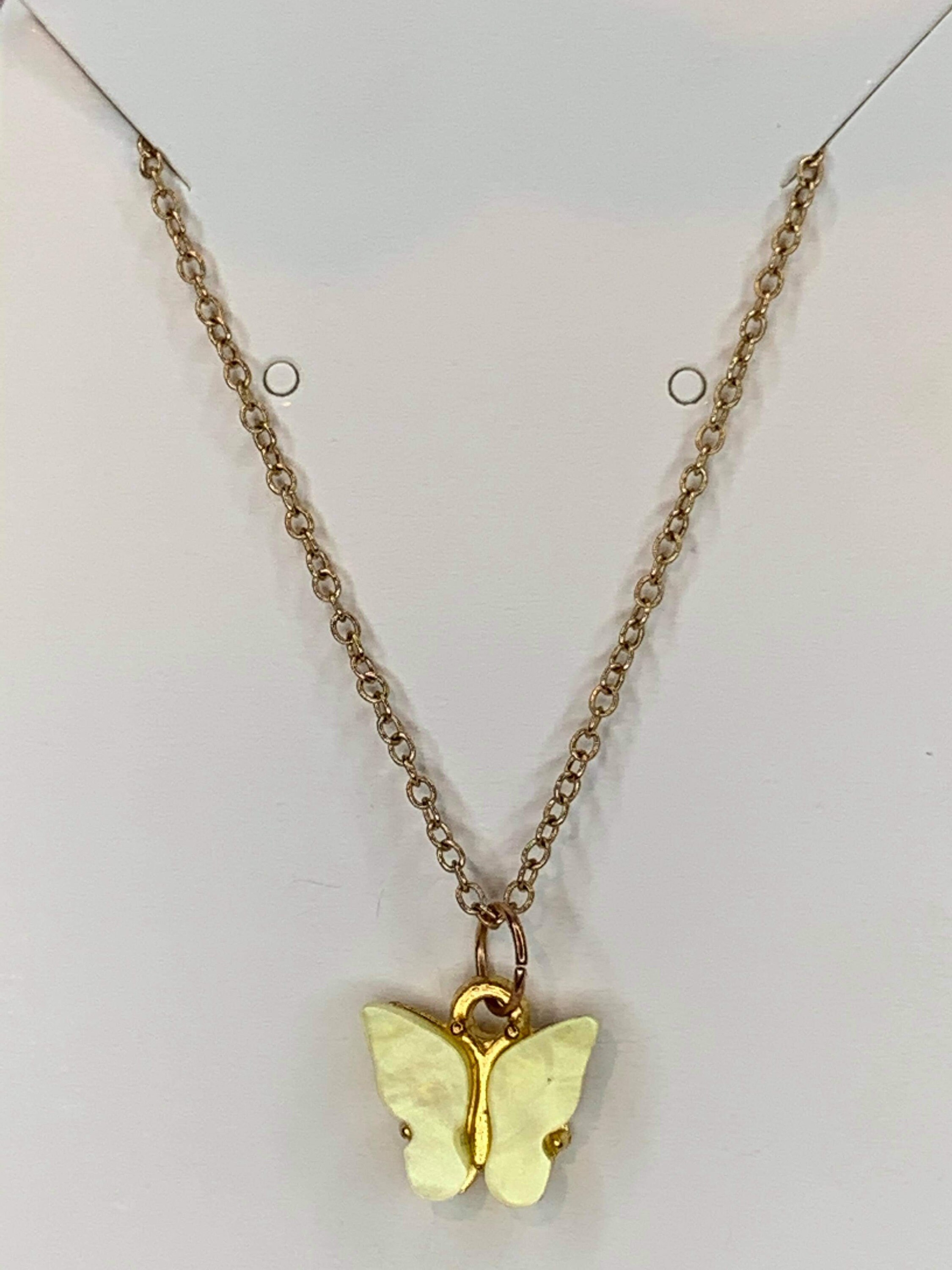 Butterfly Necklaces Etsy