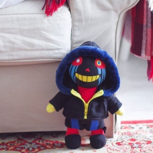 Cross Sans. Xtalesans. Undertale. Large Plush Toy. Size 14 