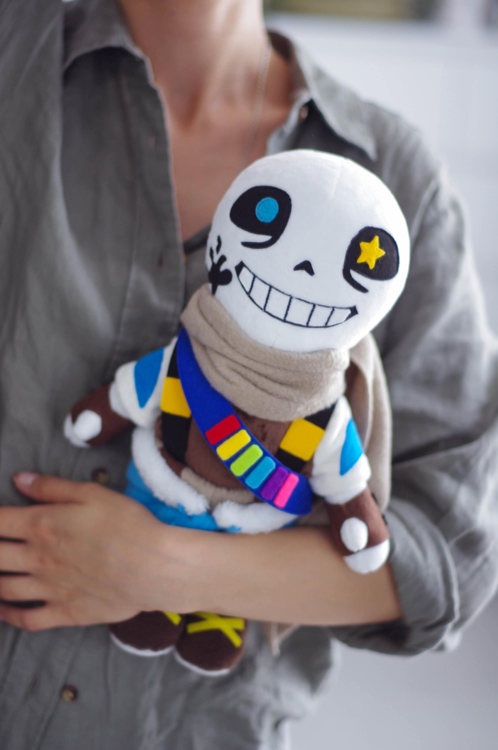 Pelúcia Undertale Sans Ink Baby