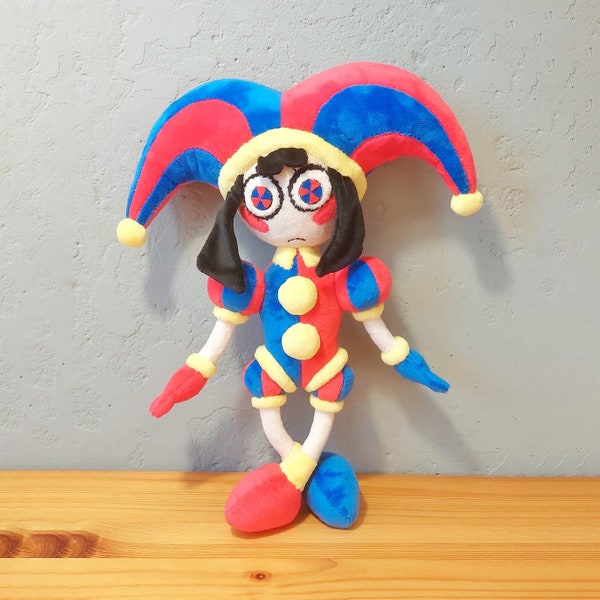 Pomni Amazing Digital Circus Anime Cartoon Plush Toys, Kawaii plush, Stuffed animal, Gamer gift