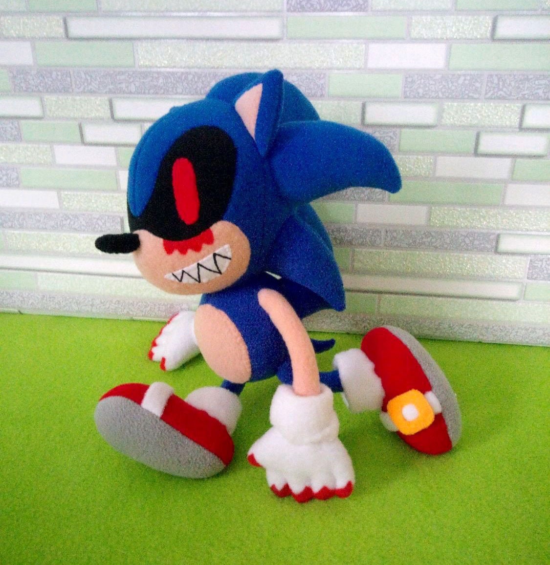 CUSTOM Sonic .Exe Mask The Hedgehog Sonix X - Creepypasta Children's Mask