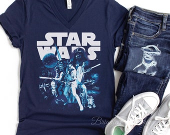 Star Wars V Neck - Etsy