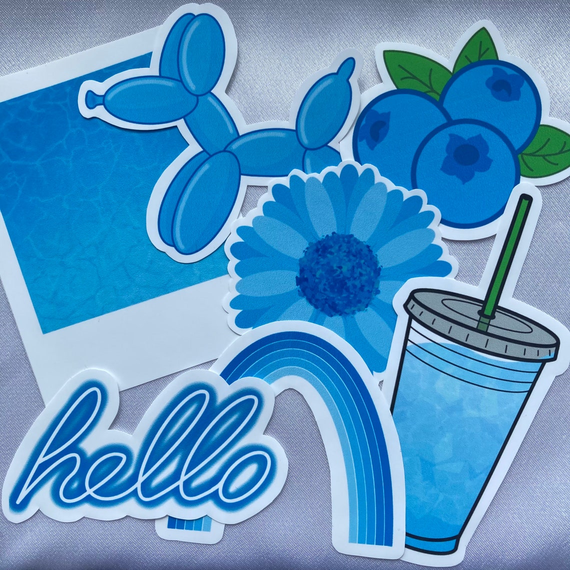 Blue Aesthetic Sticker Pack