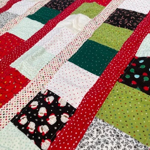 Baby Christmas Quilt • Christmas Playmat • Holiday Baby Gift