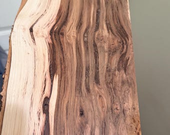 Live Edge Figured Hickory
