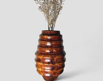 Cedar Burl Bud Vase