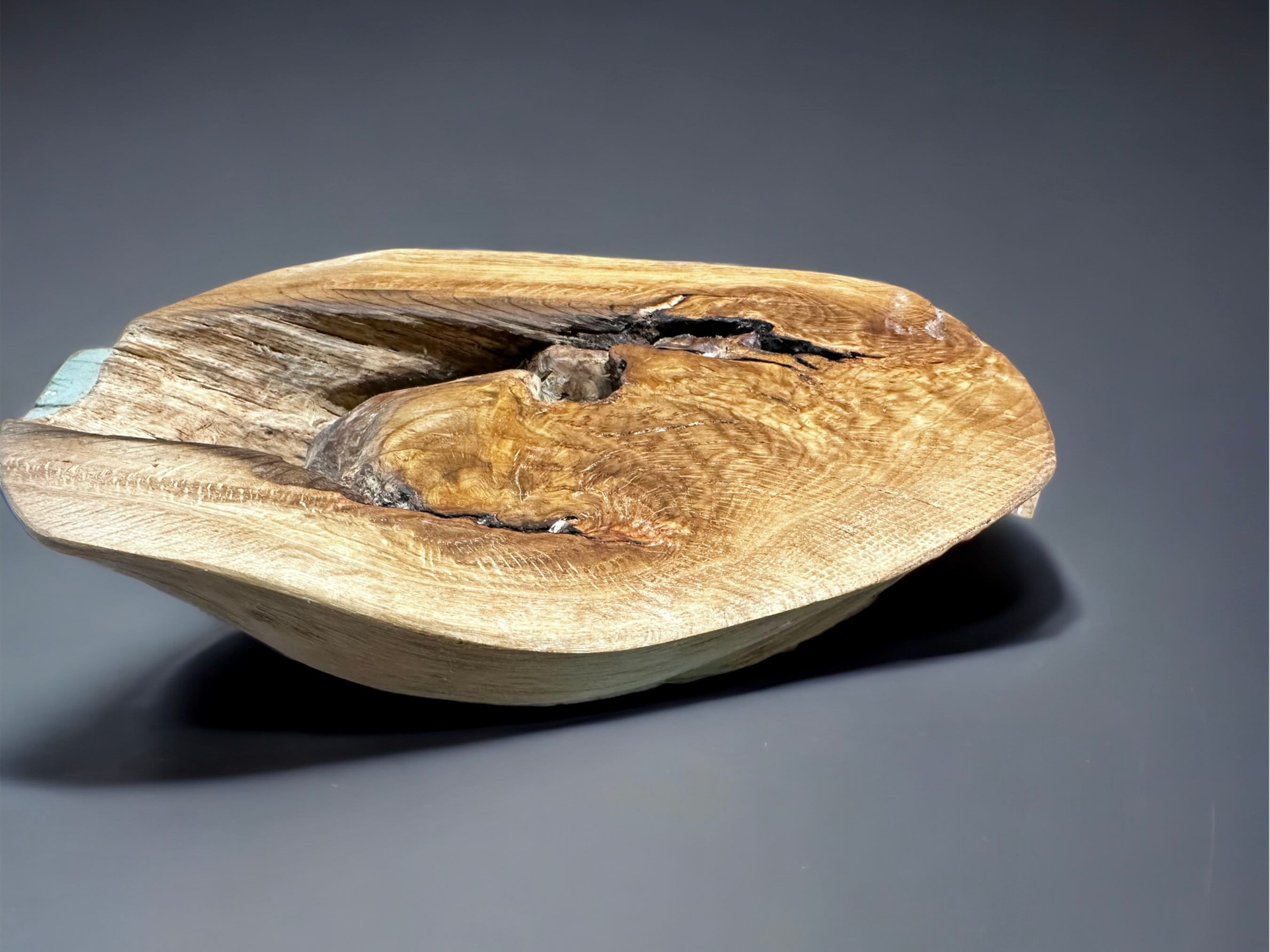 Morceau De Bois Burl (Nœud) Pour Sculpture Ou Décoration - Environ 12", 2lb 8oz, Occasion