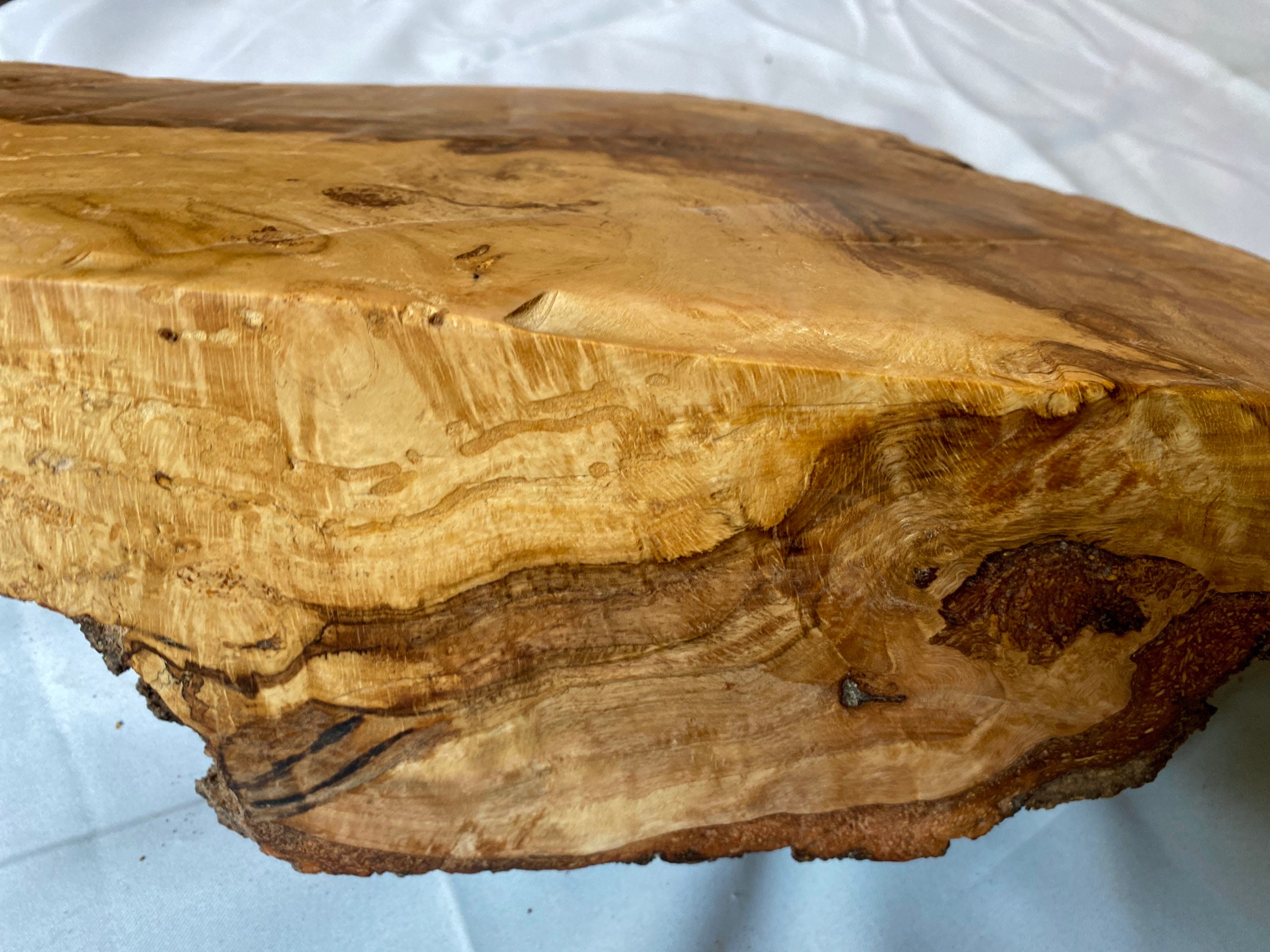 Red Oak Burl slab. Bowl Blank 18 lbs. solid piece Etsy