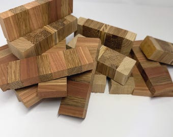 Miniature White Oak And Cedar Wood