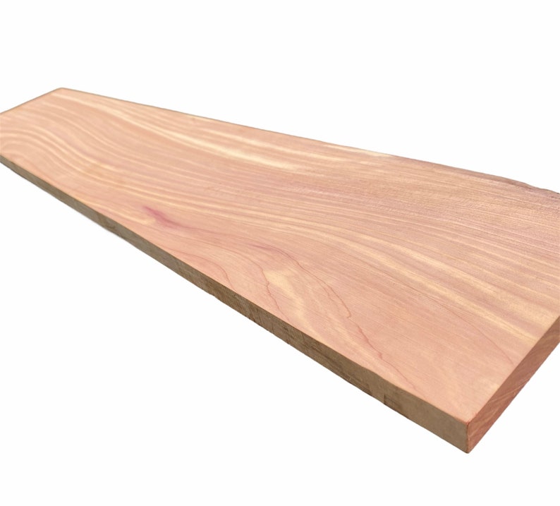Live Edge Board. Cedar Shelving Slab Etsy