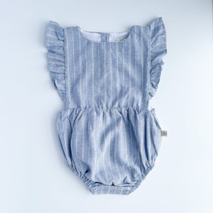 Ruffle Sunsuit in English Manor
