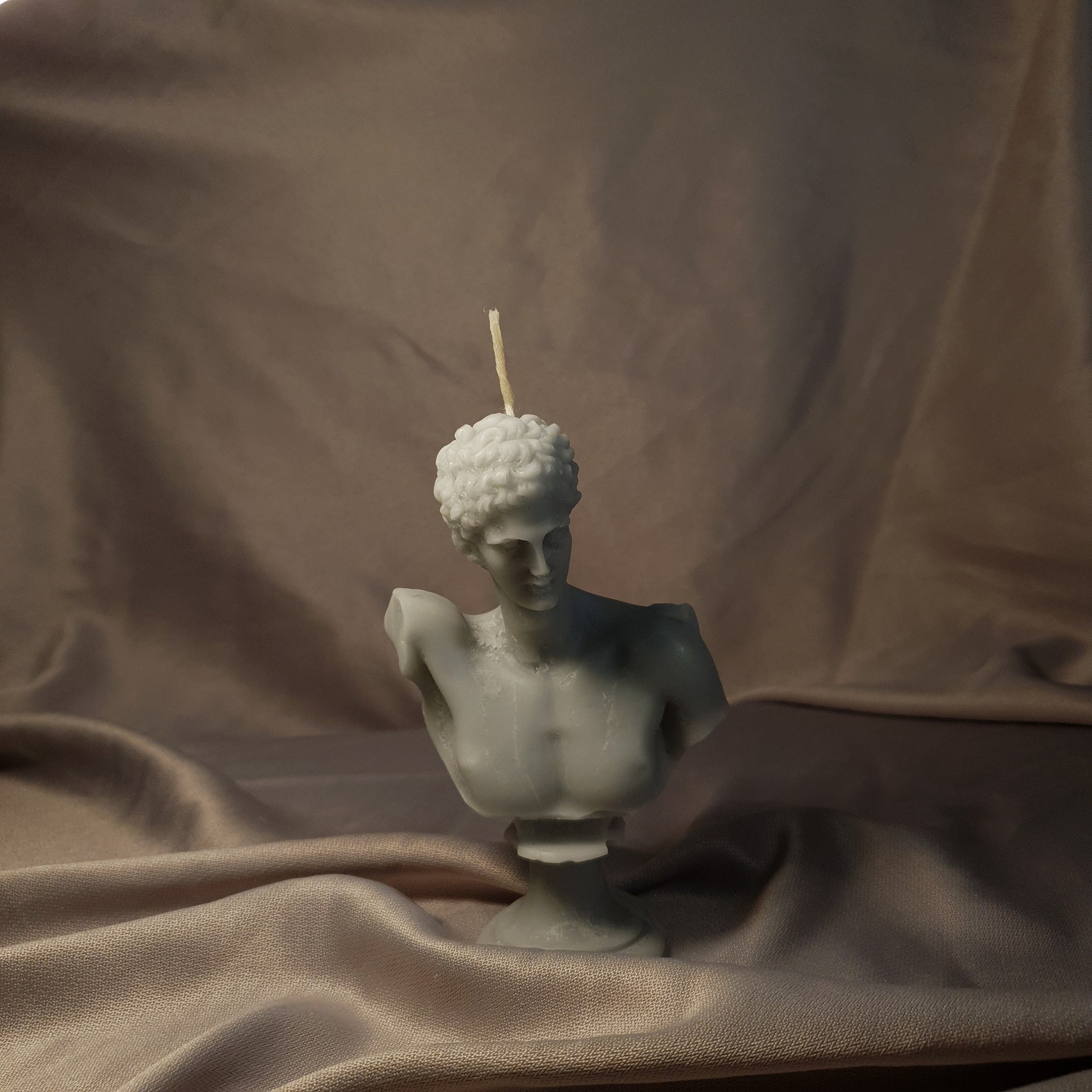 HERMES STATUE CANDLE Etsy