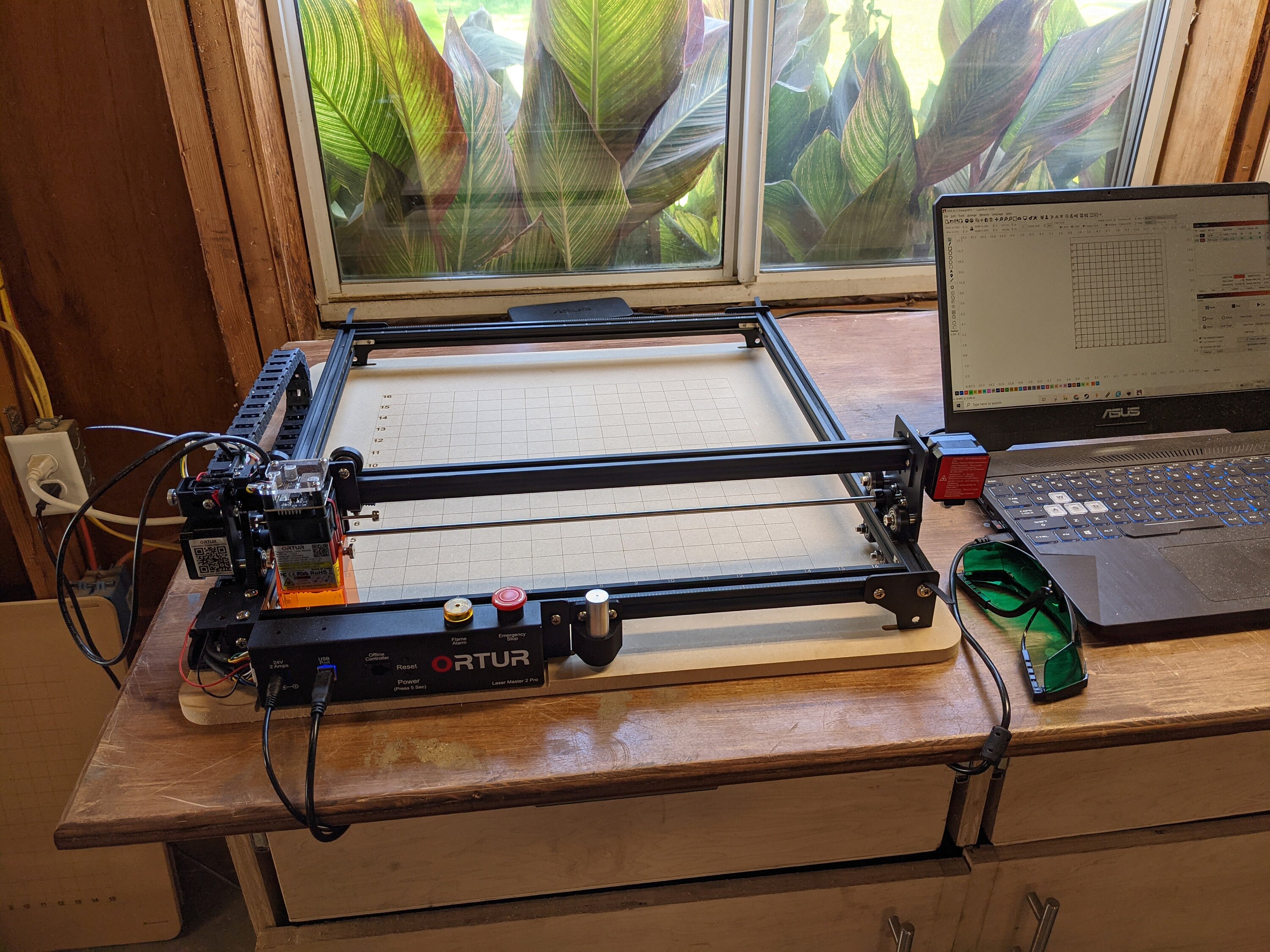 Ortur Laser Master 2 Pro S2 CNC Platform With Engraved Grid - Etsy
