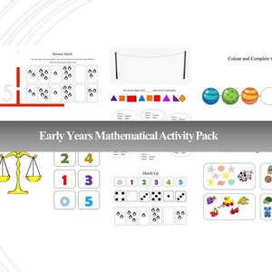 20 Printable Math Activity Worksheets on 2D 3D Shapes and - Etsy