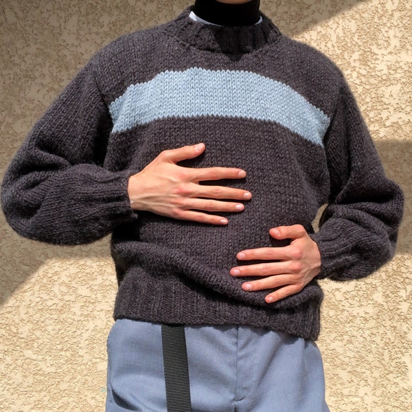 Classic TOMY Sweater - KNITTING PATTERN