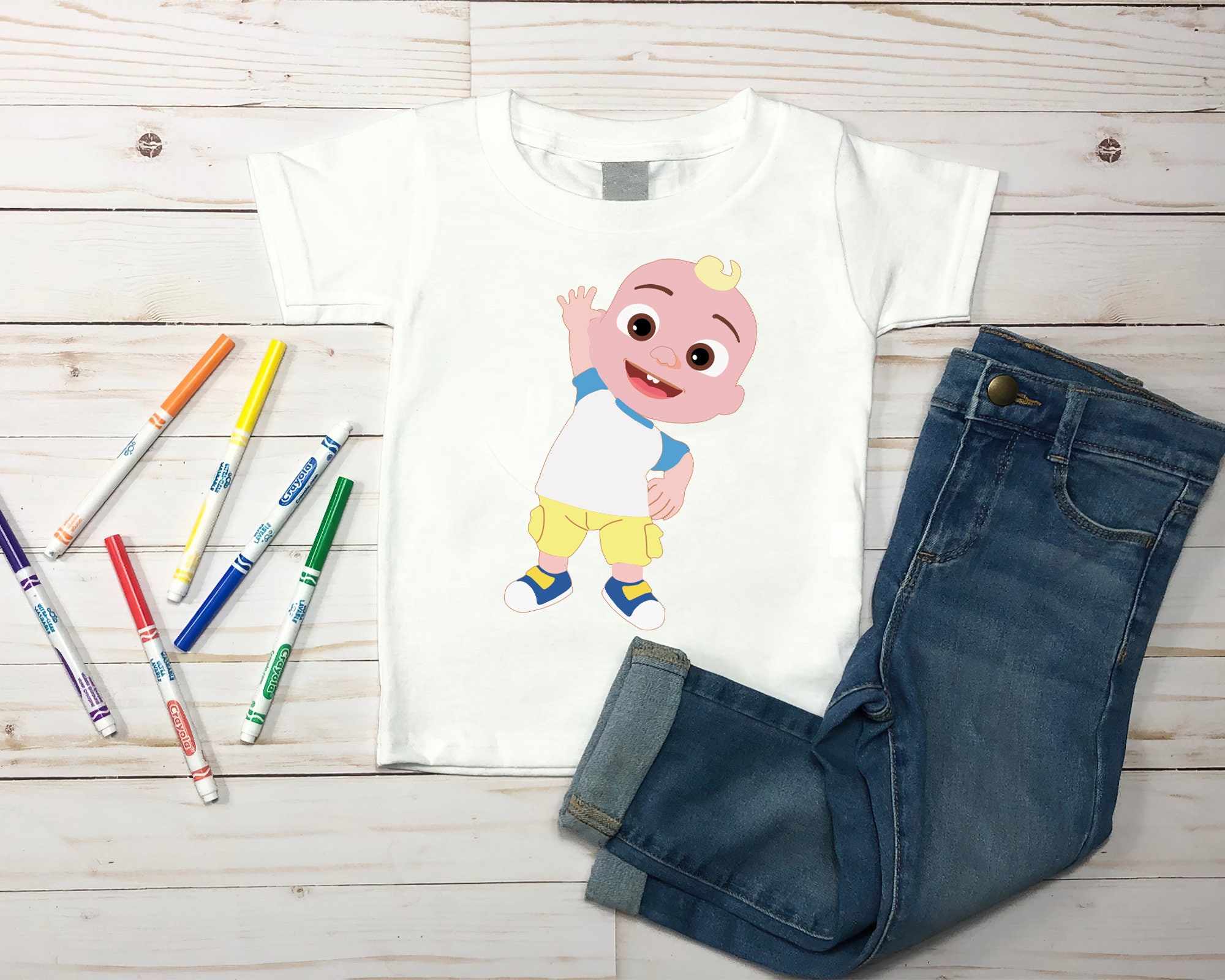 Cocomelon Baby JJ Svg Cocomelon Family Baby Cartoon Cartoon | Etsy
