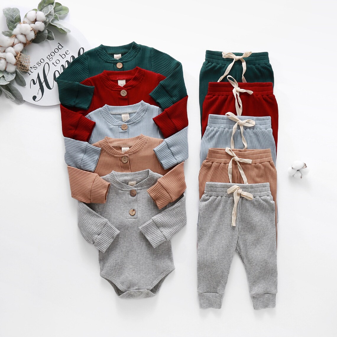Arrival Baby Boy And Girl Solid Color Spring and Autumn Casual Elastic Pants