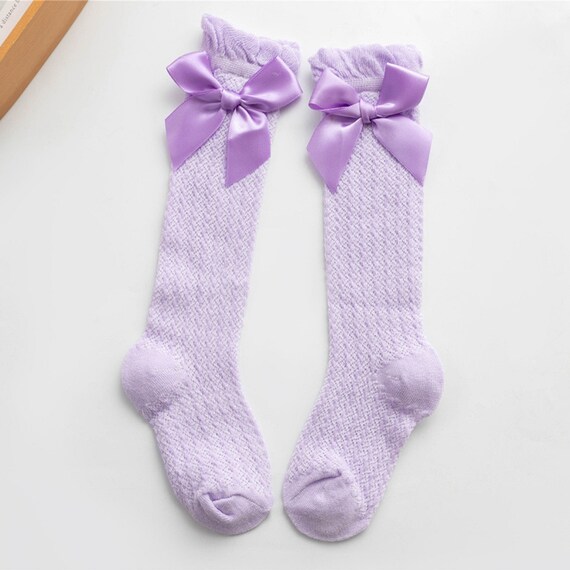 Fishnet socks top for toddlers