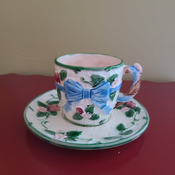 Ribbons and Bows by The Haldon Group Cup and Saucer