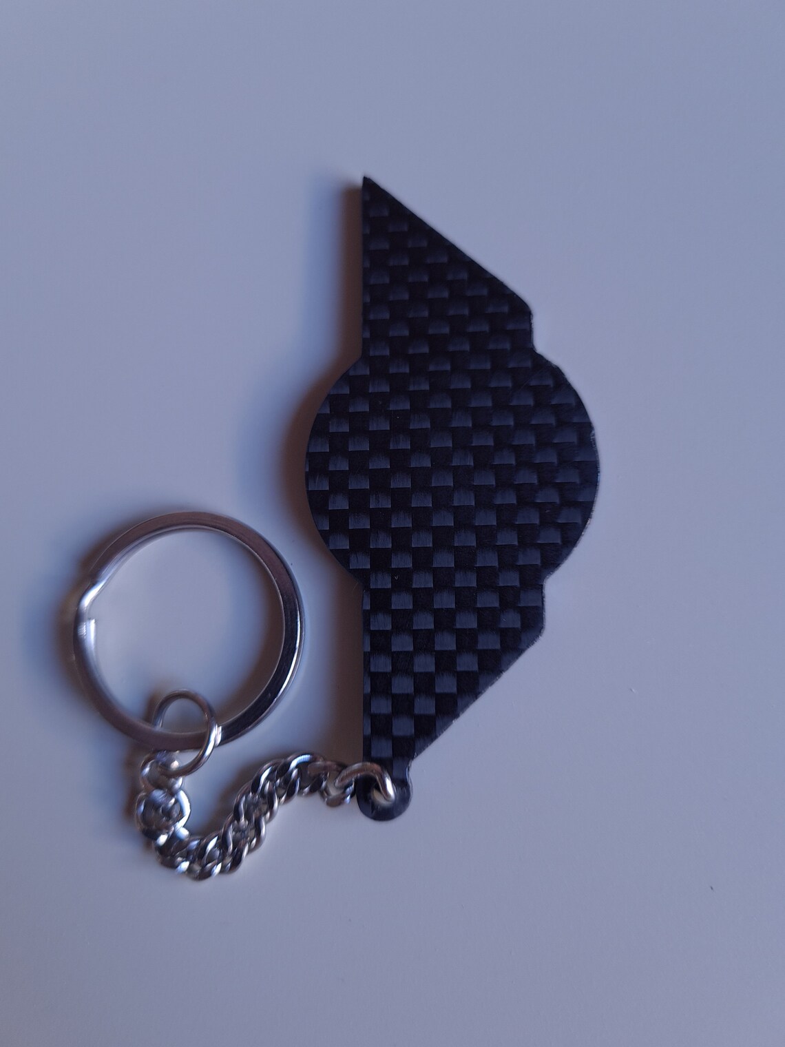 Custom made carbon fiber keychain Mini Etsy