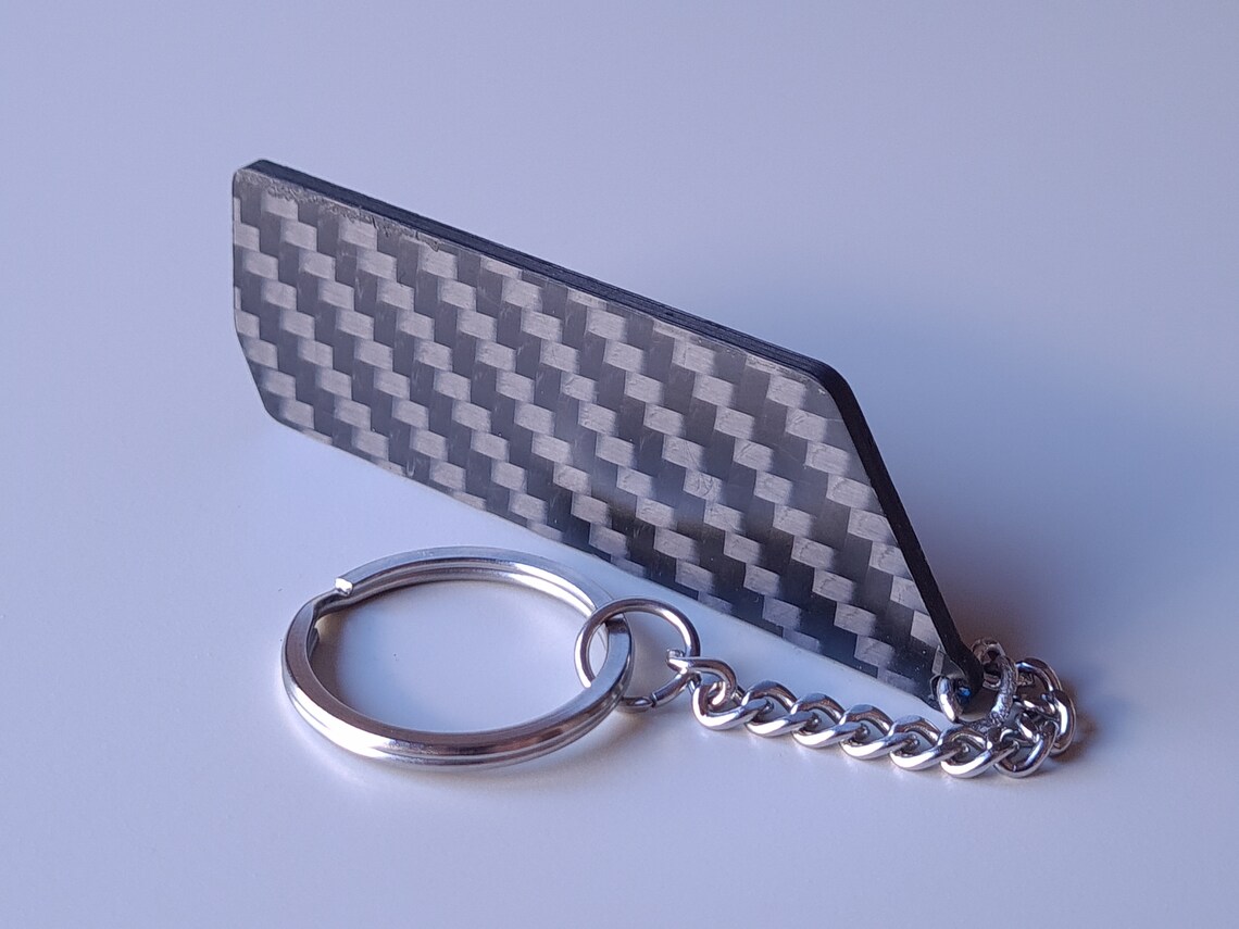 Custom made carbon fiber keychain BMW M Competition Etsy