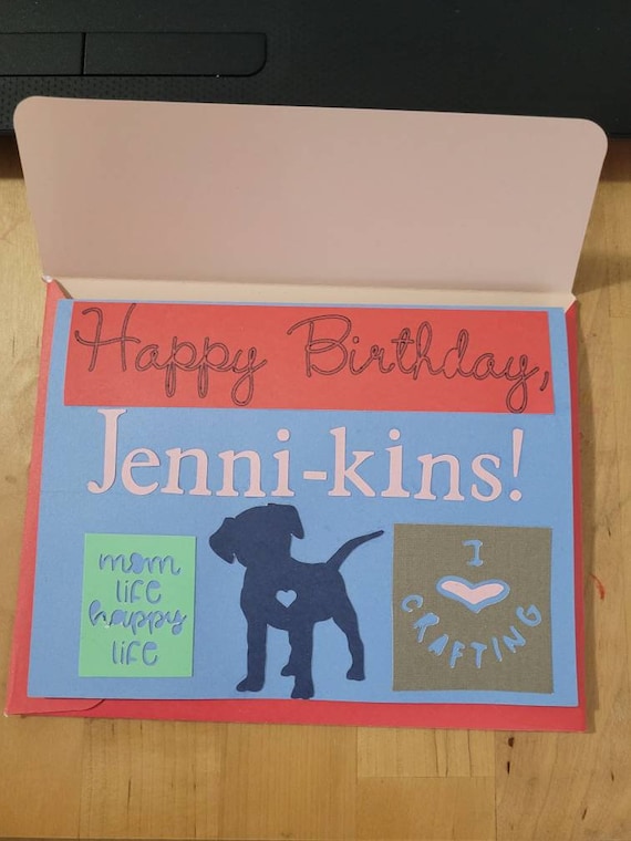 Personalized Birthday Card with Envelope Etsy