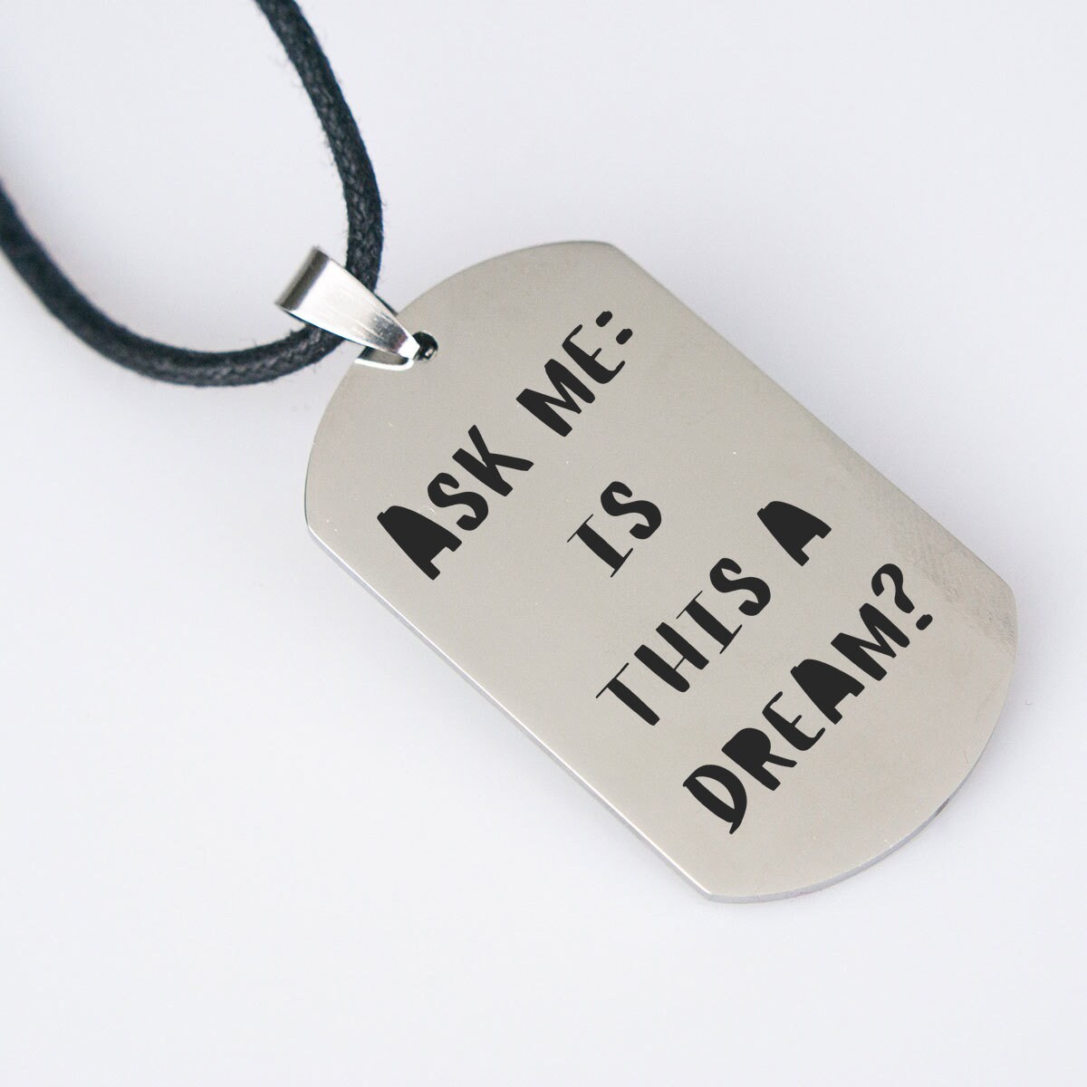 Stainless Necklace to promote lucid dreaming Etsy