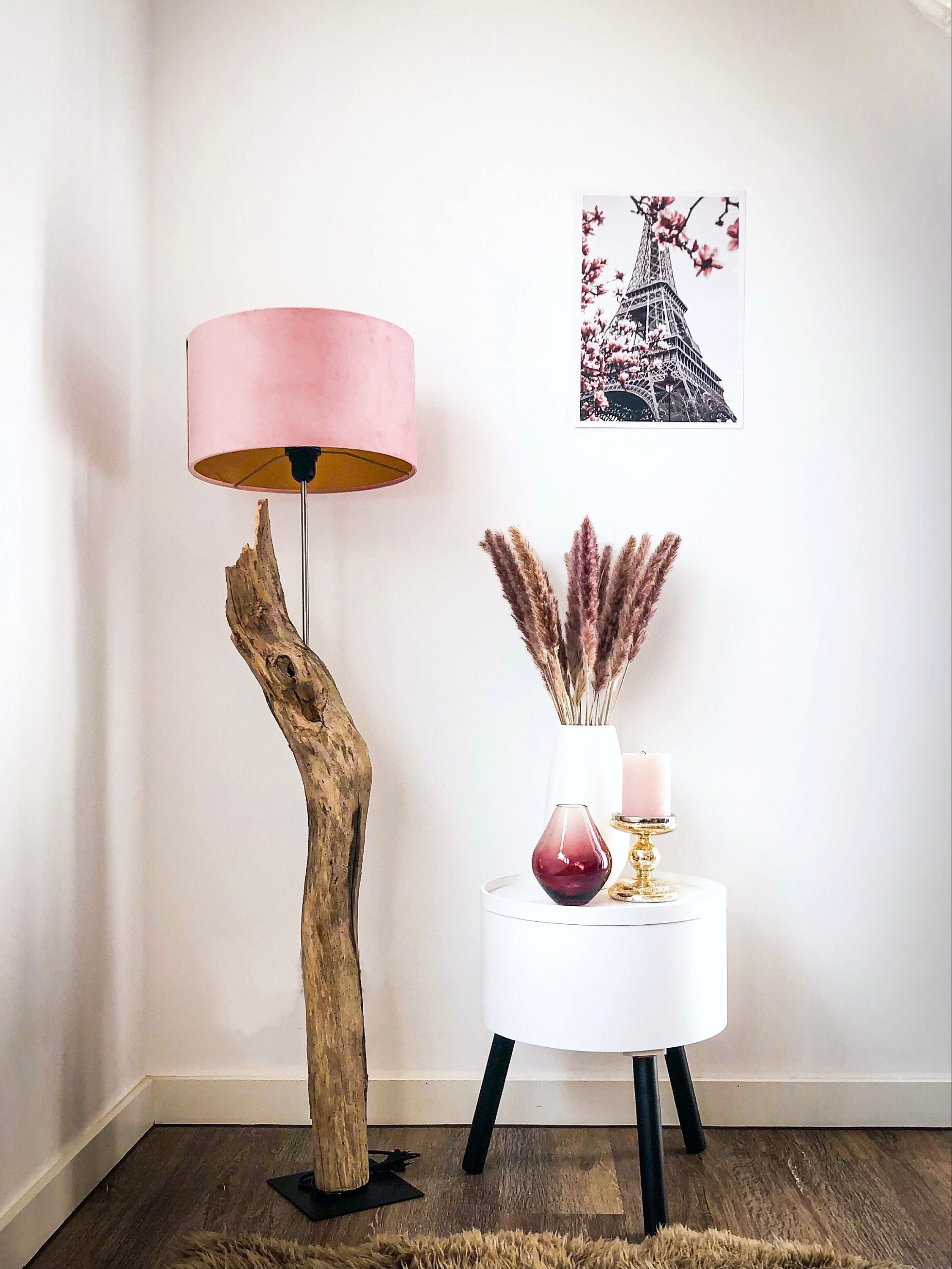 Driftwood lamp next online