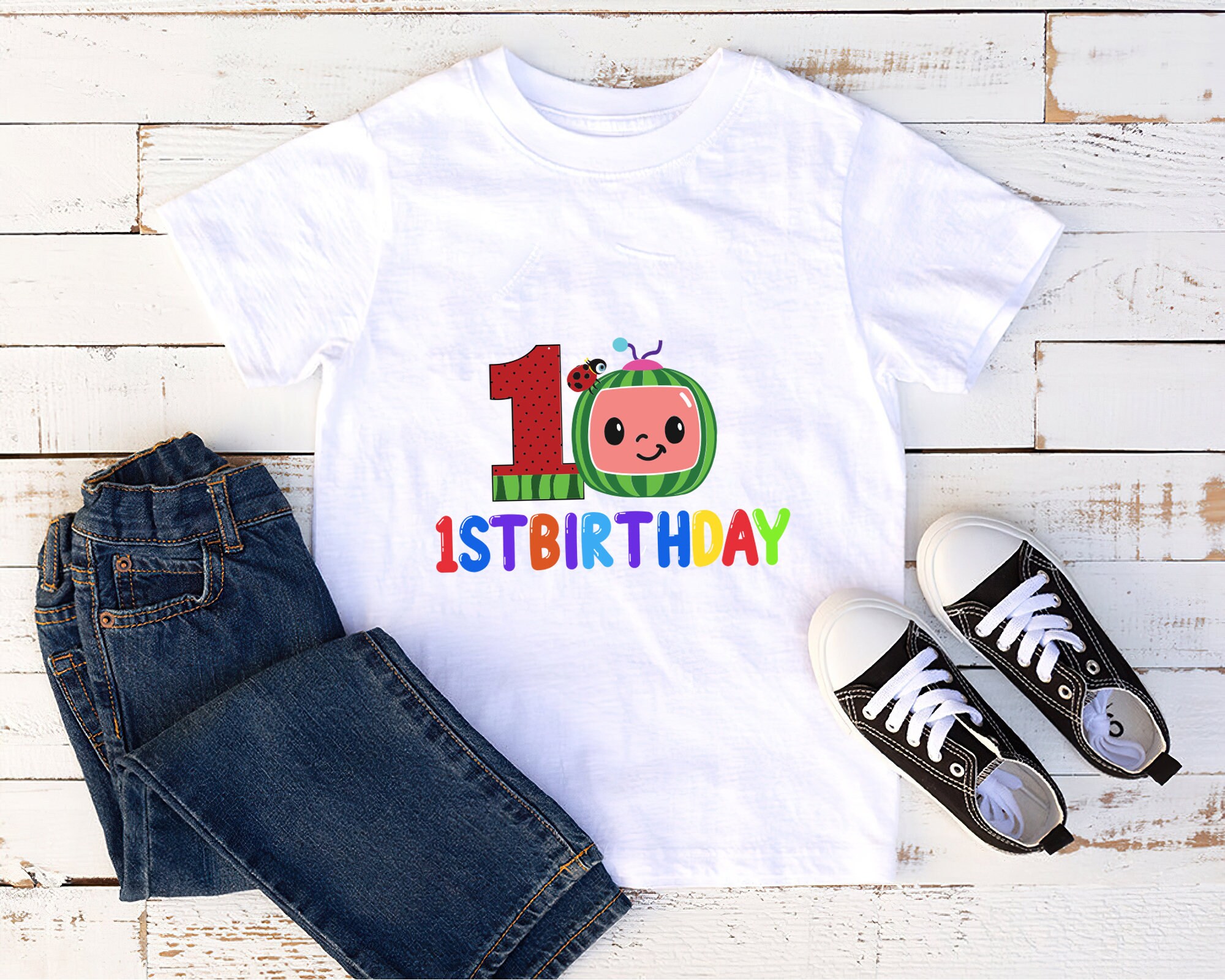 Download Cocomelon Logo First Birthday Svg 1st Birthday Cocomelon | Etsy