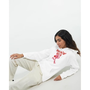 Trui met capuchon Runnin' Wild – grappig ontwerp met stetson en hoed, western graphic, eigenzinnig landshirt, cadeau rodeo cowgirl