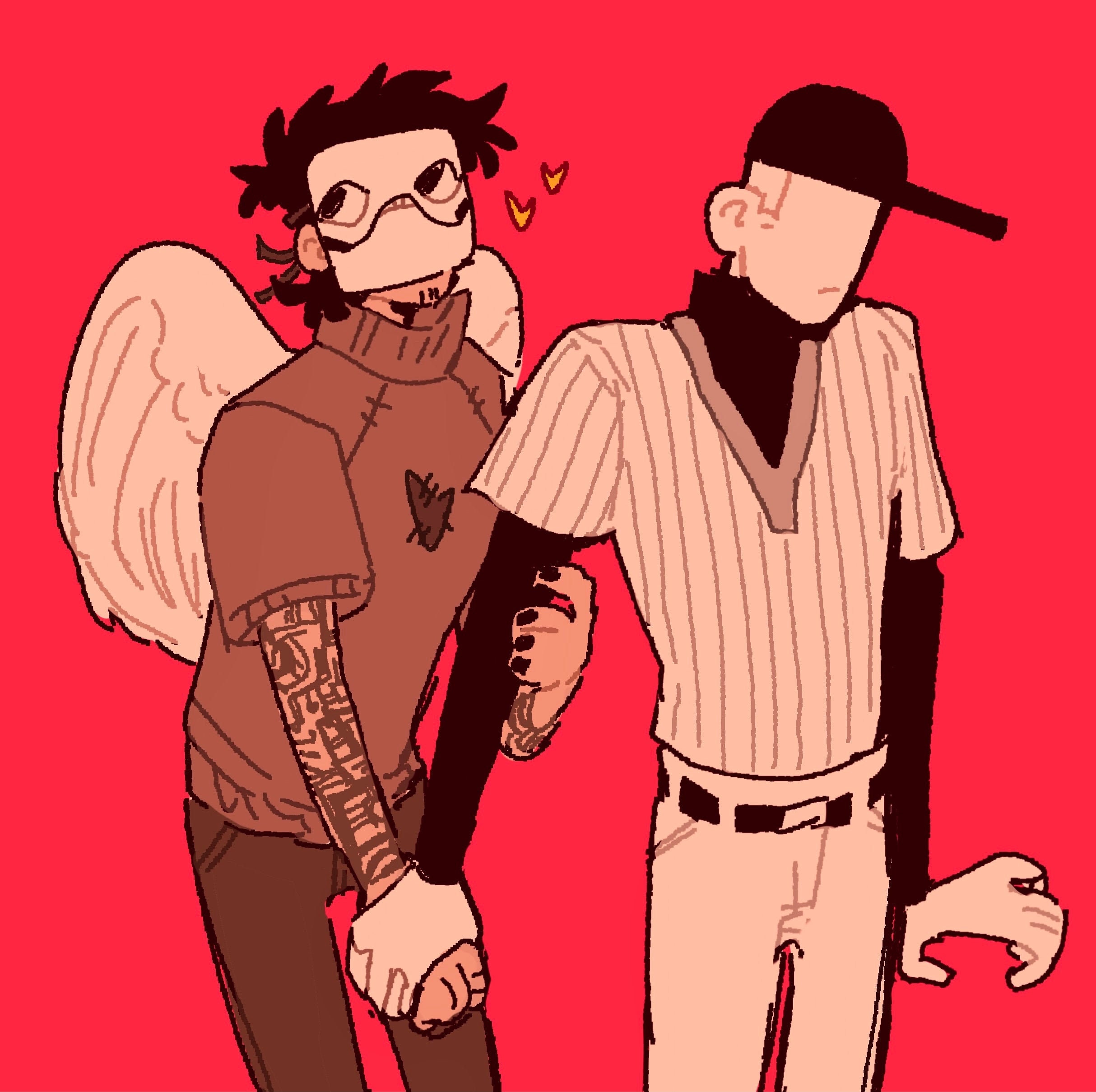 Pals OFF Zachaire the Batter Matte Print - Etsy