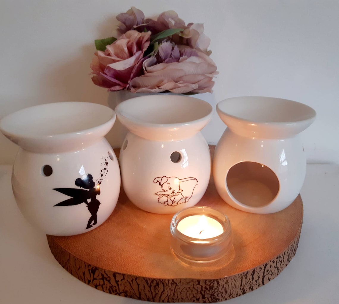 Disney Inspired Wax Melt Burner & Free Sample Wax Melts Etsy