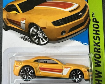 ホットウィール 2013 シボレー COPO カマロ - レッド - 2014 HW ワーク